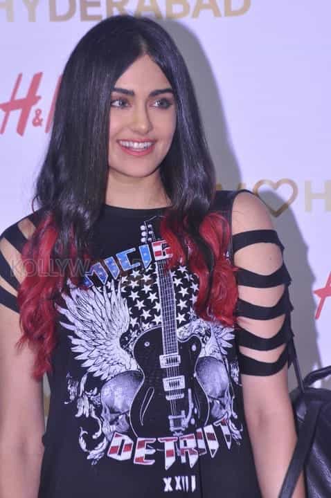 Actress Adah Sharma At H M Hyderabad Photos