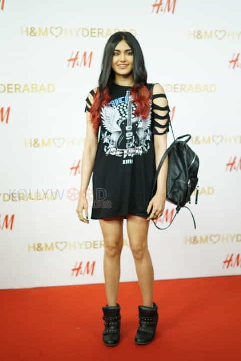 Actress Adah Sharma At H M Hyderabad Photos