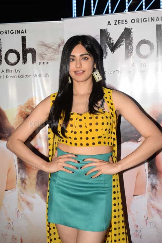 Actress Adah Sharma At Moh Promotions At Juhu Stills