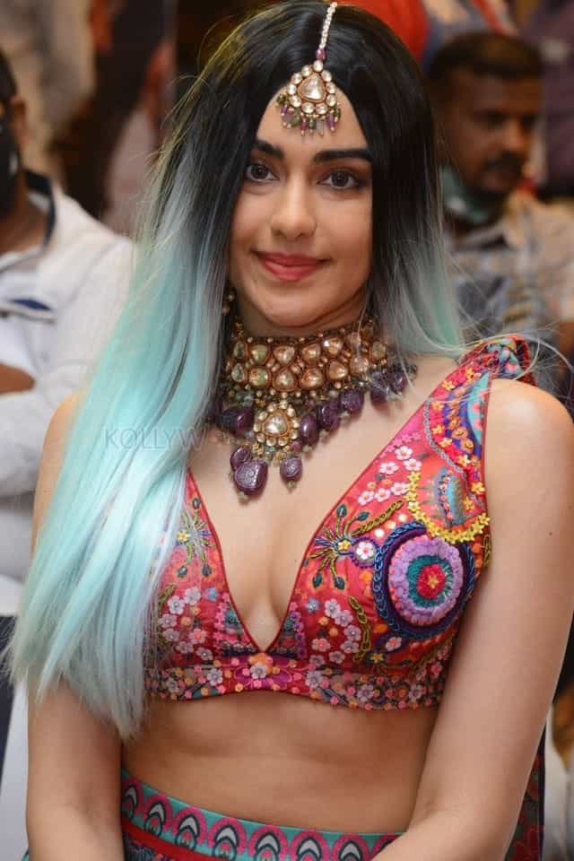 Actress Adah Sharma At Question Movie Song Launch Pictures