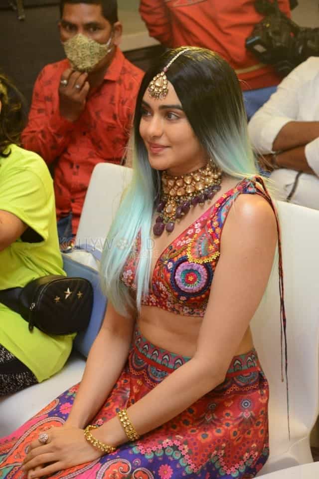 Actress Adah Sharma At Question Movie Song Launch Pictures