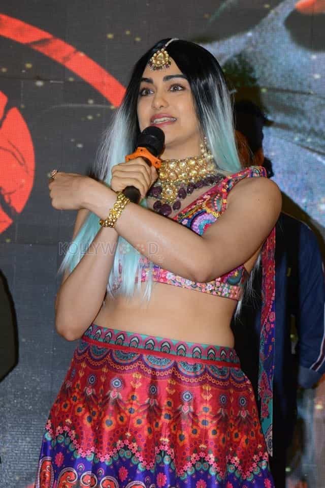 Actress Adah Sharma At Question Movie Song Launch Pictures