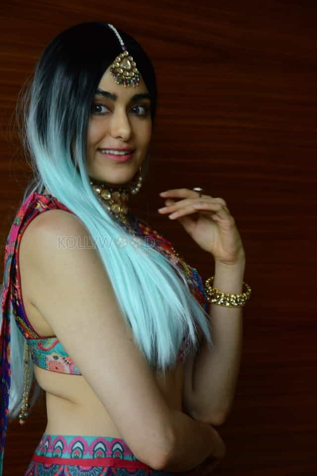 Actress Adah Sharma At Question Movie Song Launch Pictures