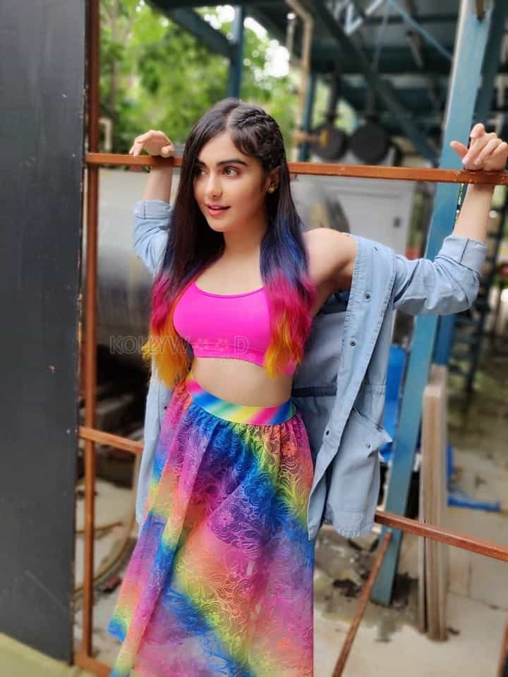 Actress Adah Sharma Celebratring Pride Month Photos