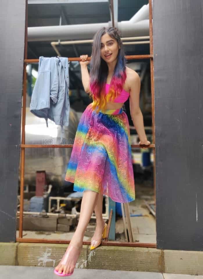 Actress Adah Sharma Celebratring Pride Month Photos