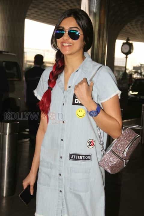 Actress Adah Sharma In Airport Photos