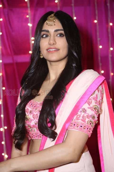 Actress Adah Sharma In Saree Photos