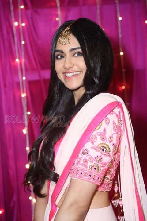 Actress Adah Sharma In Saree Photos