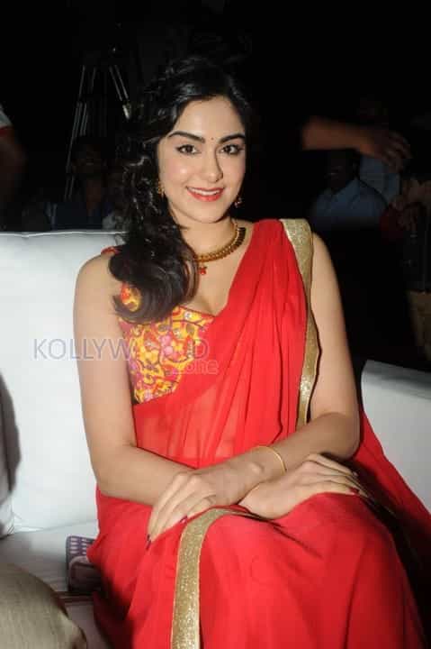 Actress Adah Sharma Saree Pictures