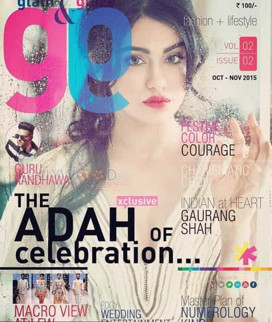 Actress And Model Adah Sharma Gng Magazine Photoshoot Pictures