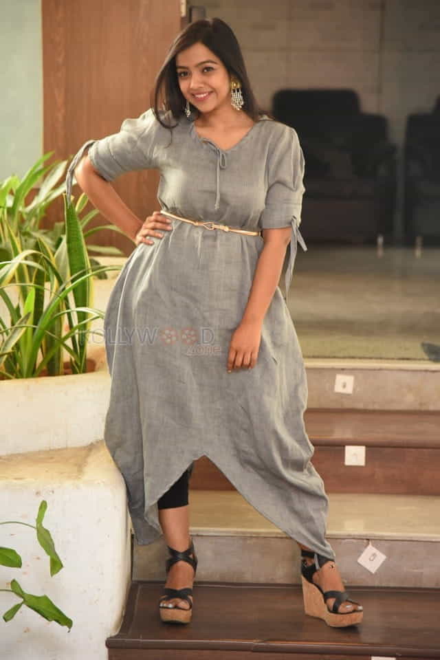 Actress Nithya Shetty At O Pitta Katha Movie Press Meet Photos