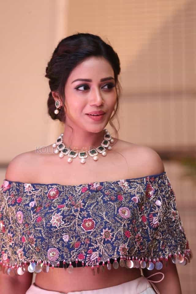 Actress Nivetha Pethuraj At Chitralahari Pre release Event Stills