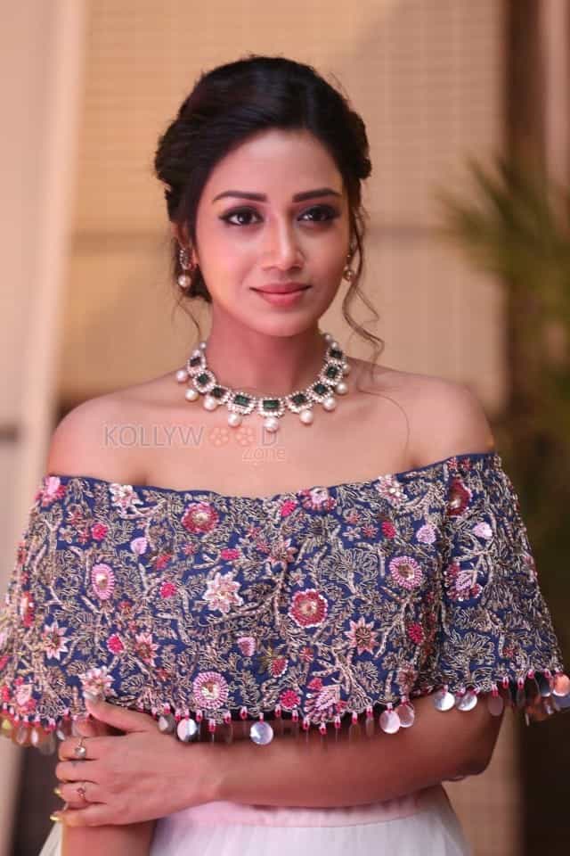 Actress Nivetha Pethuraj At Chitralahari Pre release Event Stills