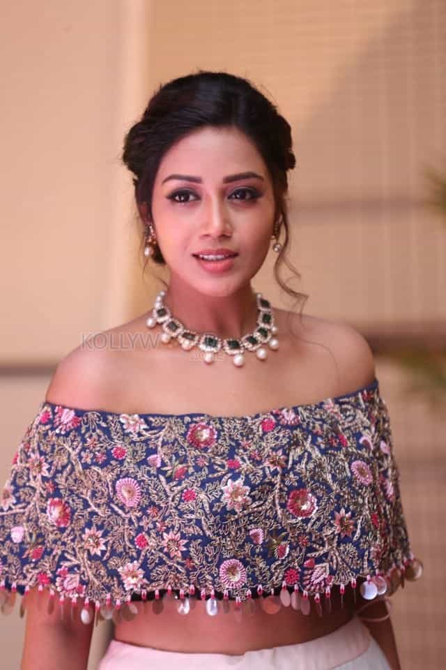 Actress Nivetha Pethuraj At Chitralahari Pre release Event Stills