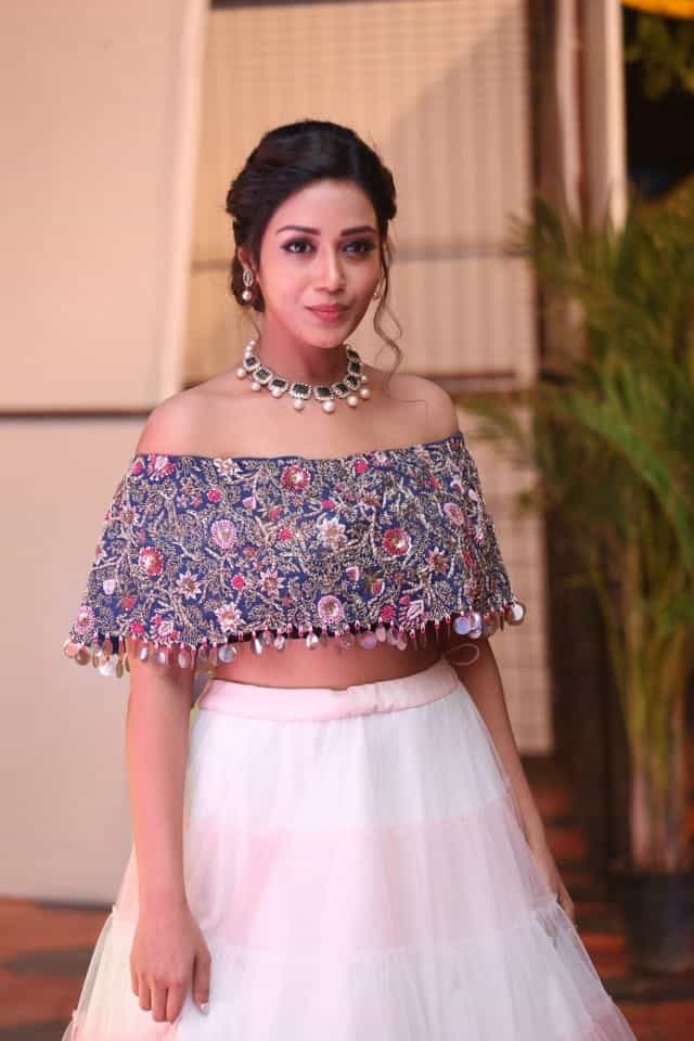 Actress Nivetha Pethuraj At Chitralahari Pre release Event Stills