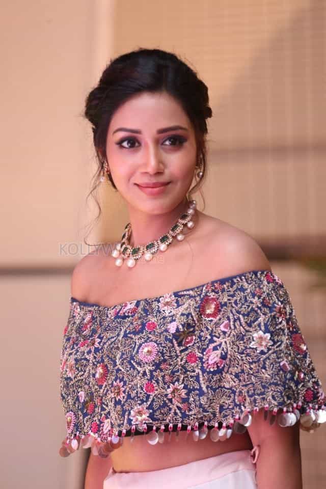 Actress Nivetha Pethuraj At Chitralahari Pre release Event Stills