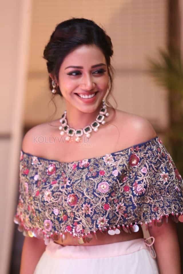 Actress Nivetha Pethuraj At Chitralahari Pre release Event Stills