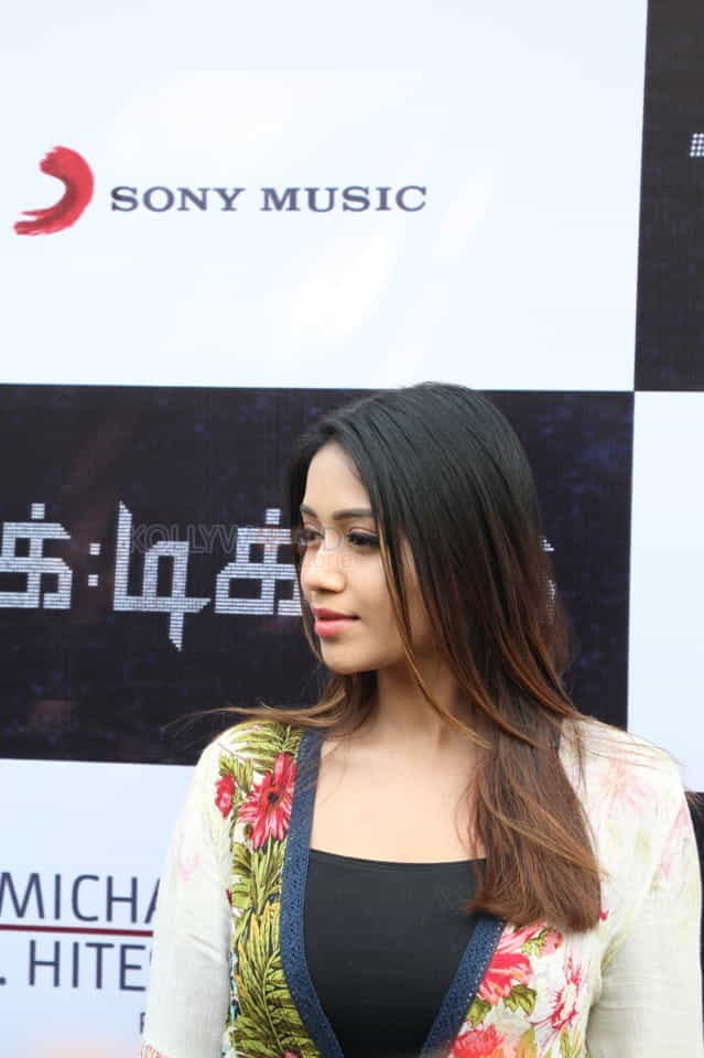 Actress Nivetha Pethuraj At Tik Tik Tik Music Launch Photos