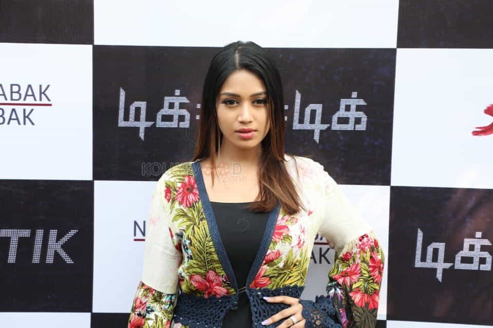 Actress Nivetha Pethuraj At Tik Tik Tik Music Launch Photos