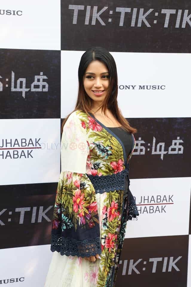 Actress Nivetha Pethuraj At Tik Tik Tik Music Launch Photos