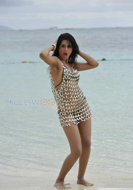 Actress Shraddha Das Hot Sexy Bikini Stills