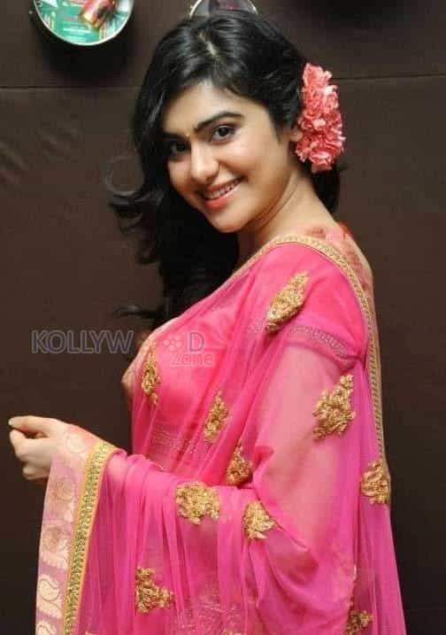 Adah Sharma Hot Saree Photos