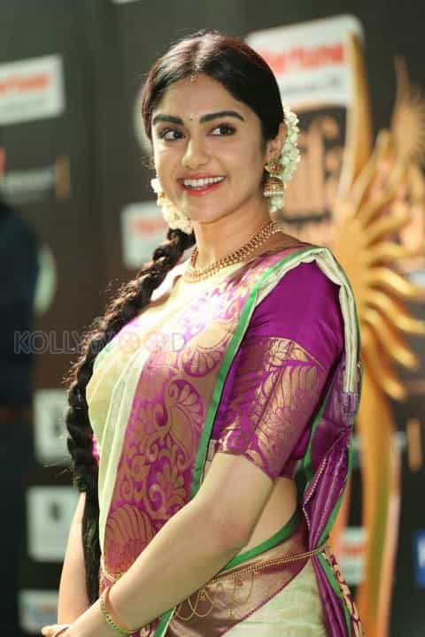 Adah Sharma In Saree At Iifa Utsavam Event Pictures