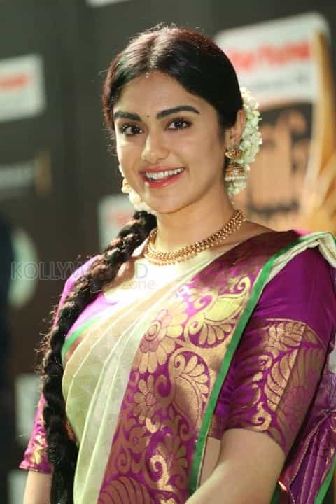 Adah Sharma In Saree At Iifa Utsavam Event Pictures