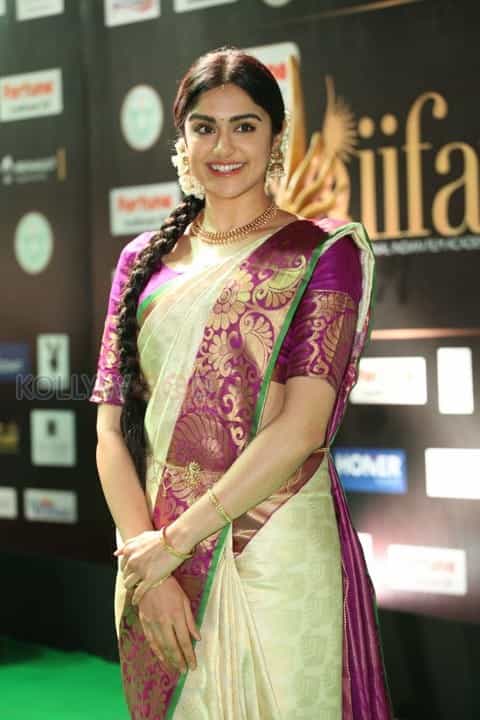 Adah Sharma In Saree At Iifa Utsavam Event Pictures