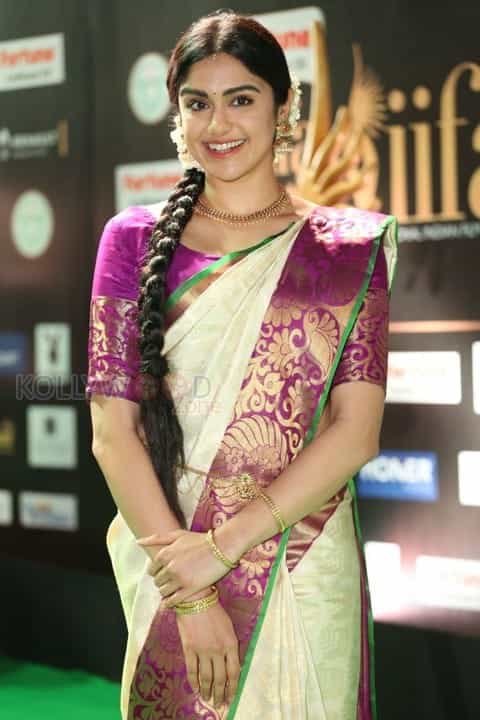 Adah Sharma In Saree At Iifa Utsavam Event Pictures