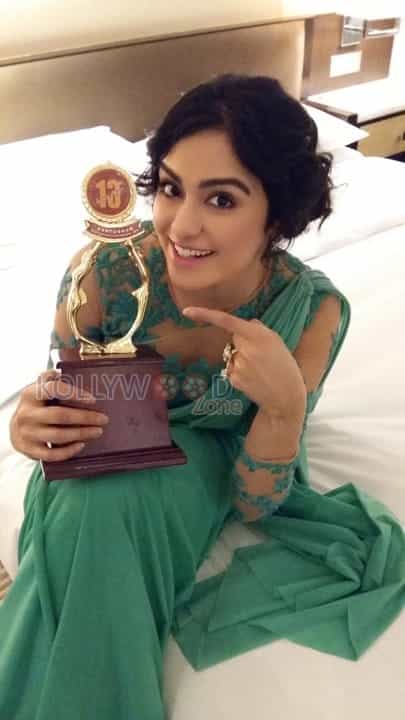 Adah Sharma Santosham Awards Photos