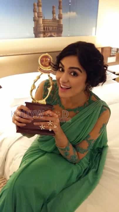 Adah Sharma Santosham Awards Photos