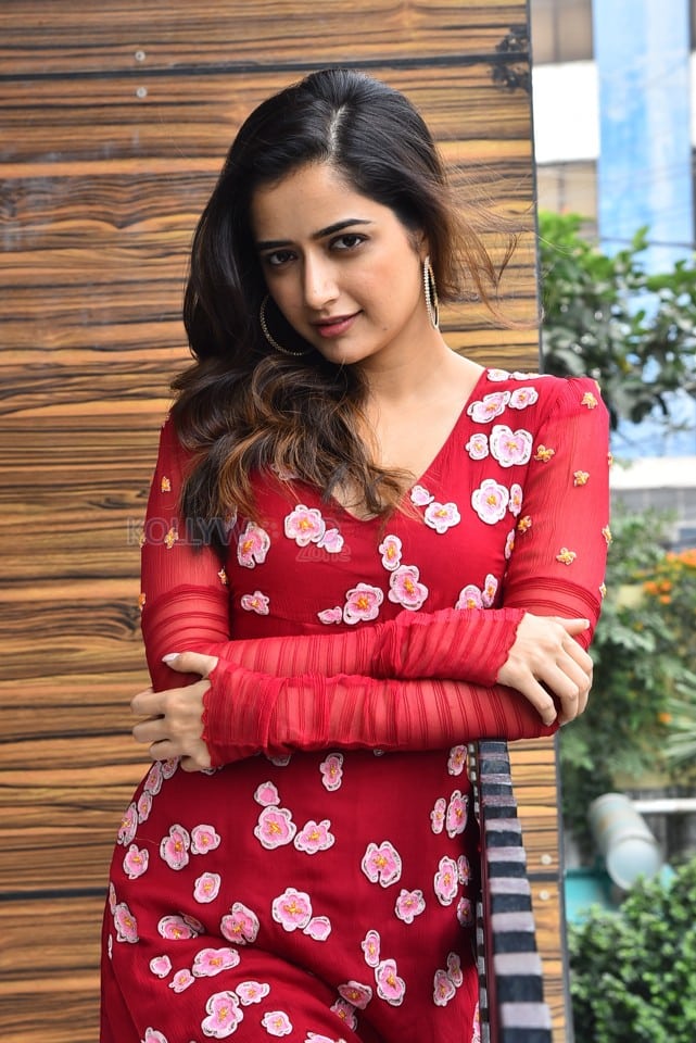 Beautiful Heroine Ashika Ranganath at Naa Saami Ranga Interview Pictures 03