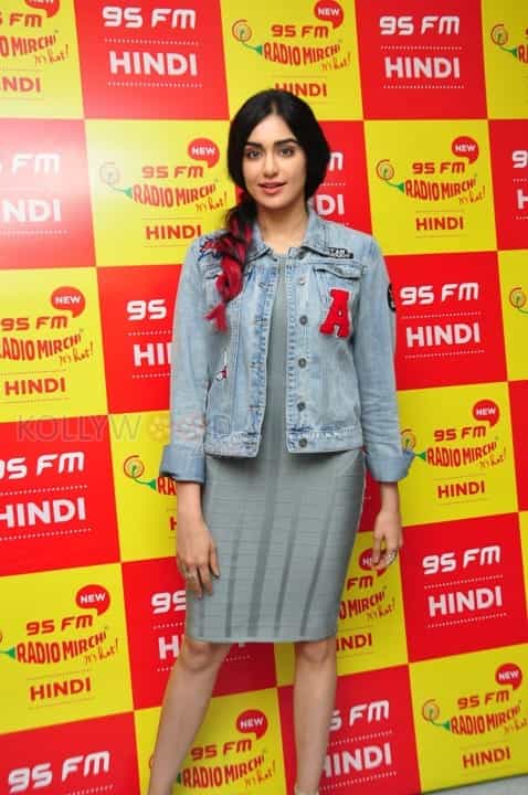 Commando Heroine Adah Sharma At Radio Mirchi Hyderabad Photos