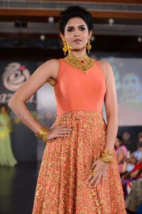 Deeksha Seth At Azva Ramp Walk Photos