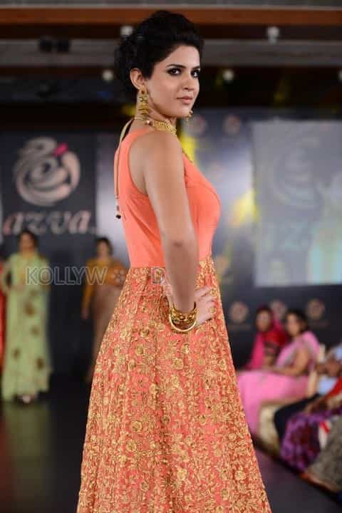 Deeksha Seth At Azva Ramp Walk Photos