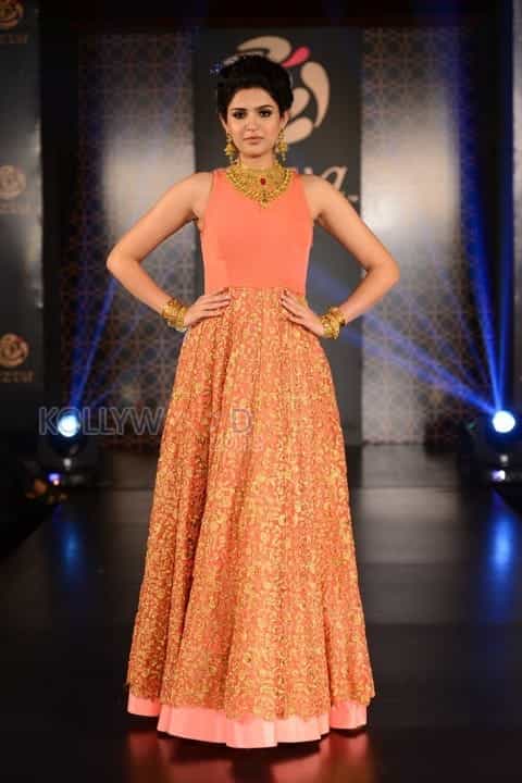 Deeksha Seth At Azva Ramp Walk Photos