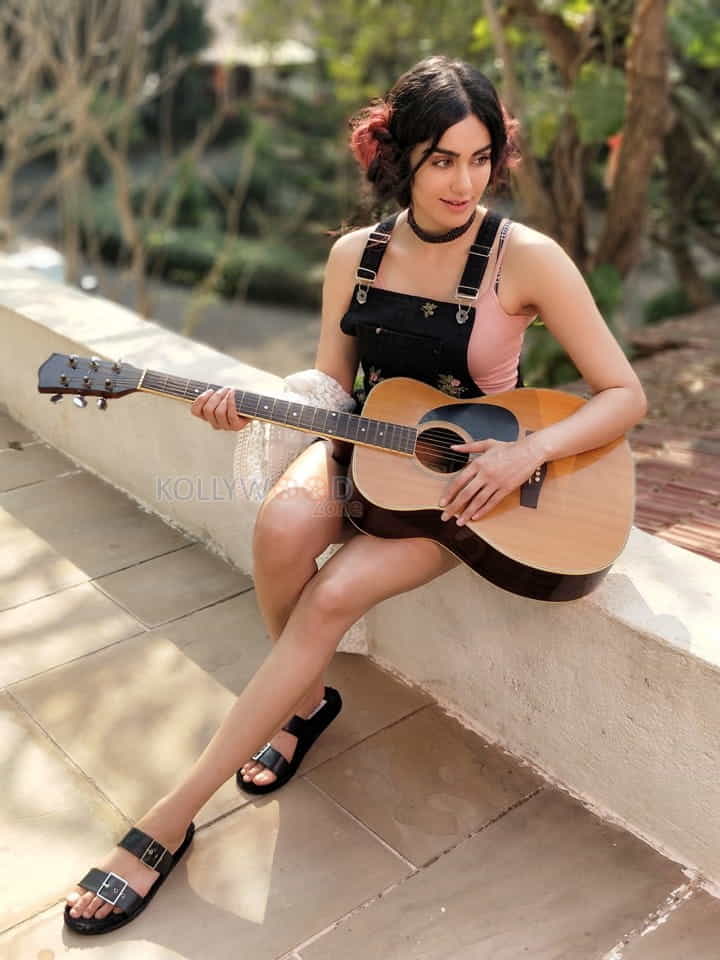 Gorgeous Adah Sharma Quirky Hairdo Ad Campaign Photos