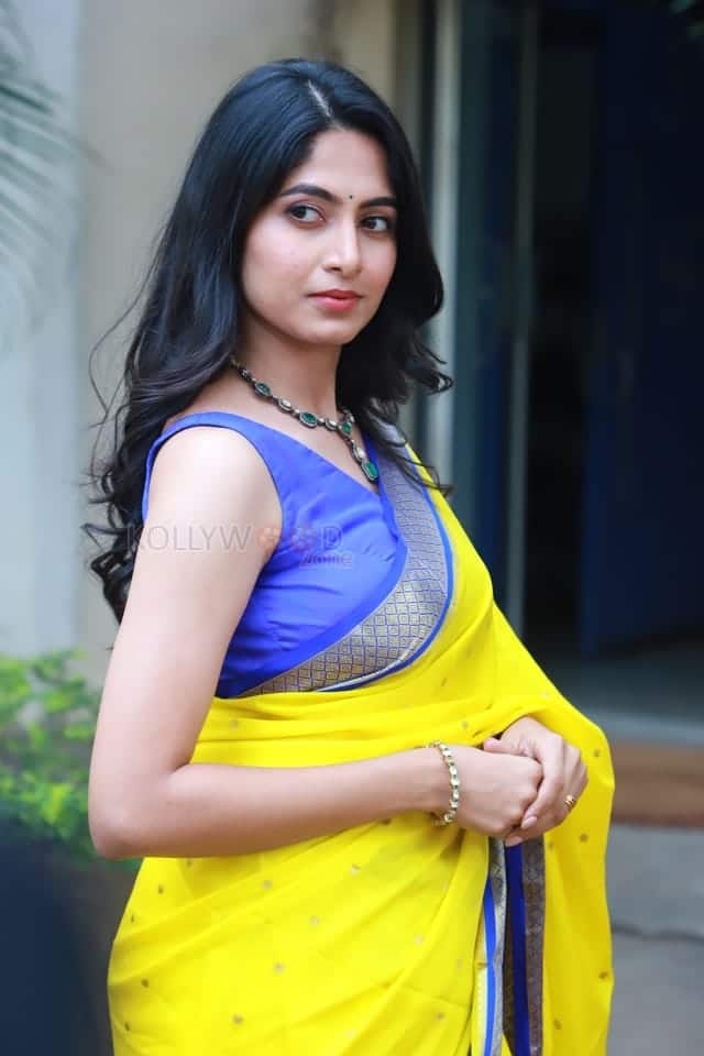 Heroine Kushee Ravi at Pindam Pre Release Press Meet Pictures 30