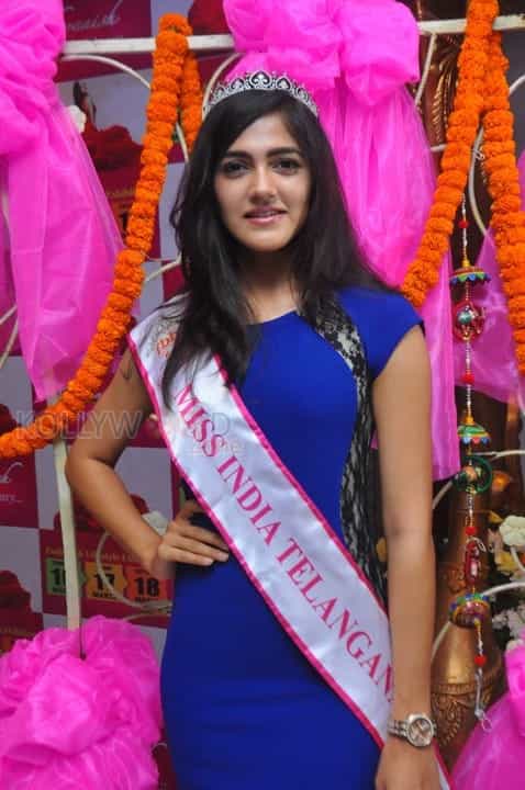 Miss India Telangana Simran Chowdary Photos