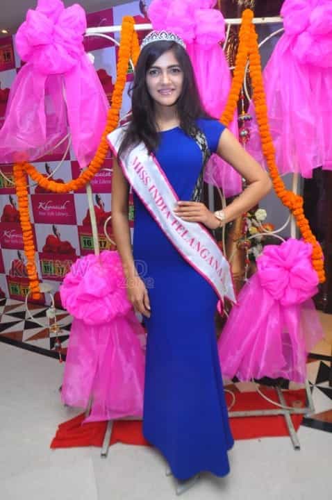 Miss India Telangana Simran Chowdary Photos