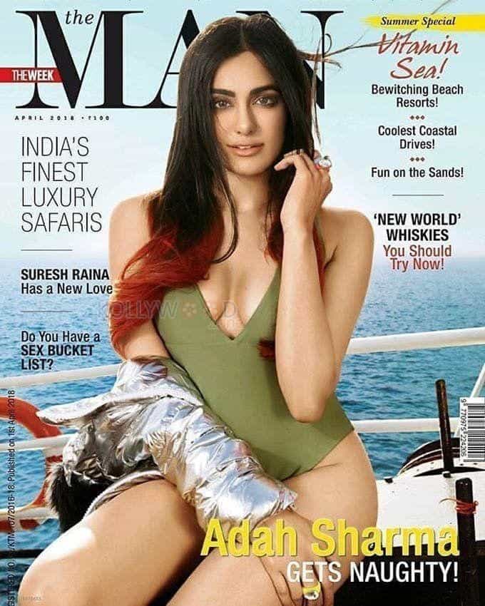 Model Adah Sharma The Man Magazine Photoshoot Pictures