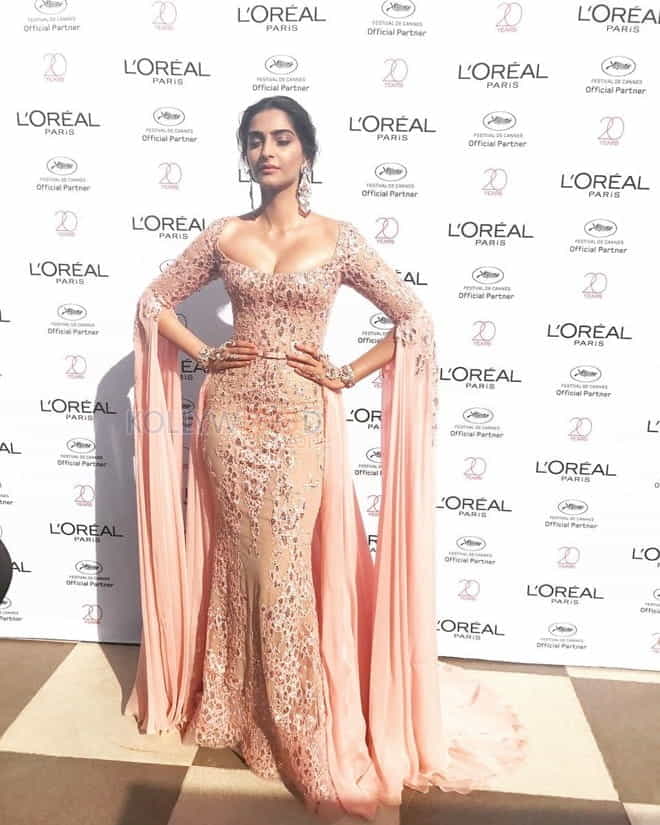 Sonam Kapoor At Cannes Film Festival Photos