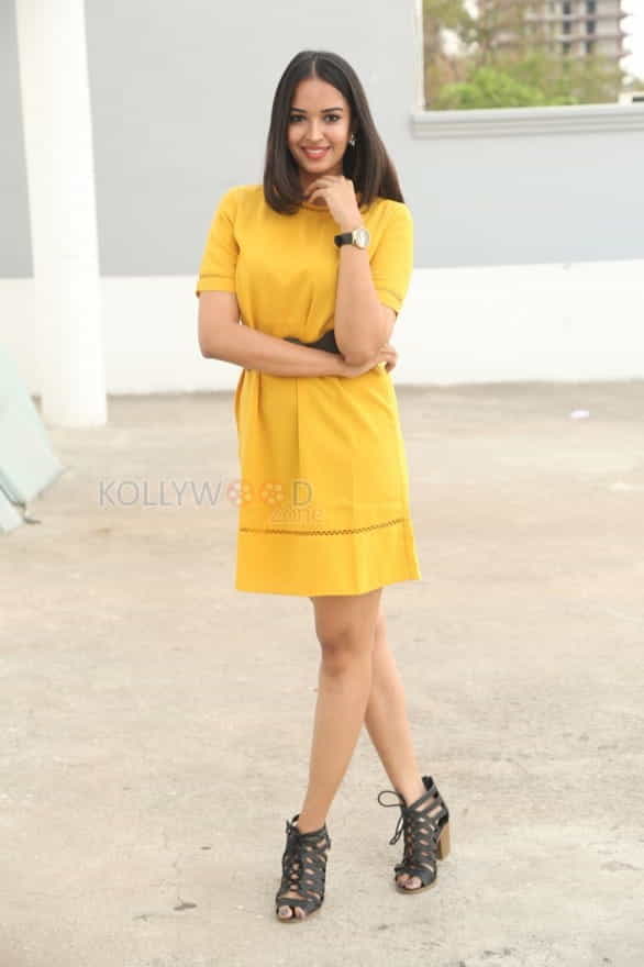 Telugu Actress Poojitha Stills