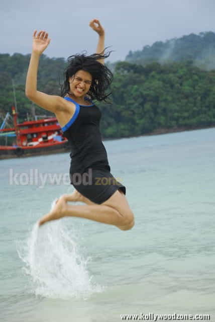 Telugu Actress Shraddha Das Hot Swimsuit Pictures