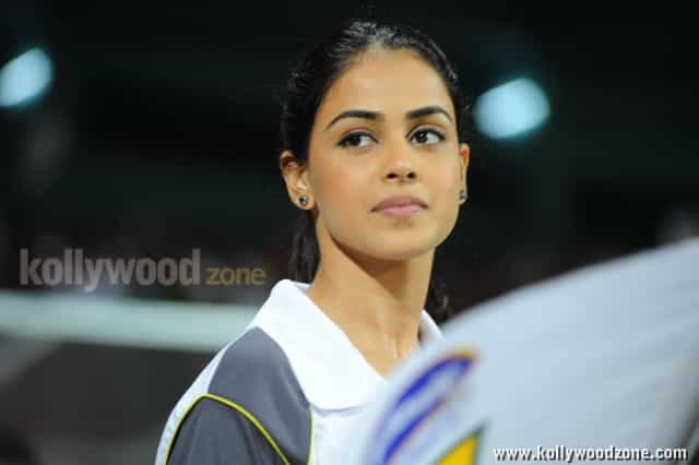 Cute Genelia At Ccl Match Photos 06