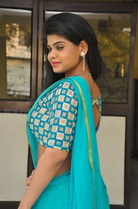 Telugu Actress Alekya Saree Photos 20