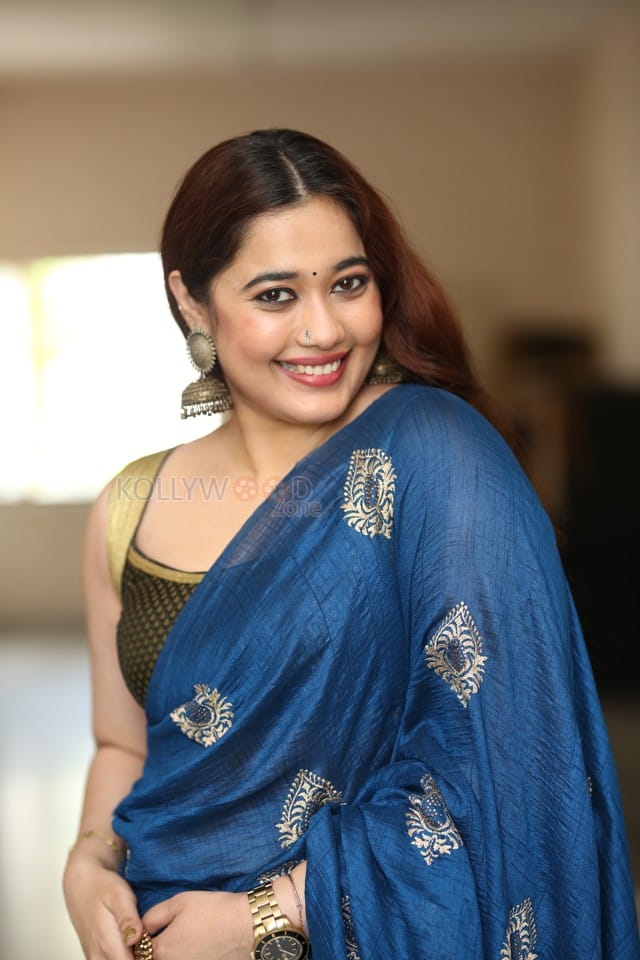 Actress Ankita Kharat at Raju Yadav Press Meet Photos 14