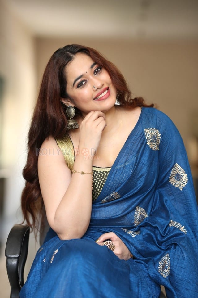 Actress Ankita Kharat at Raju Yadav Press Meet Photos 28