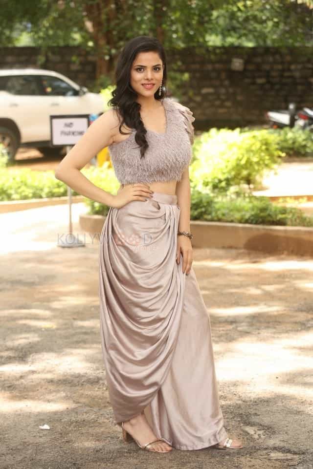 Actress Kriti Garg At Rahu Movie Teaser Launch Photos 07